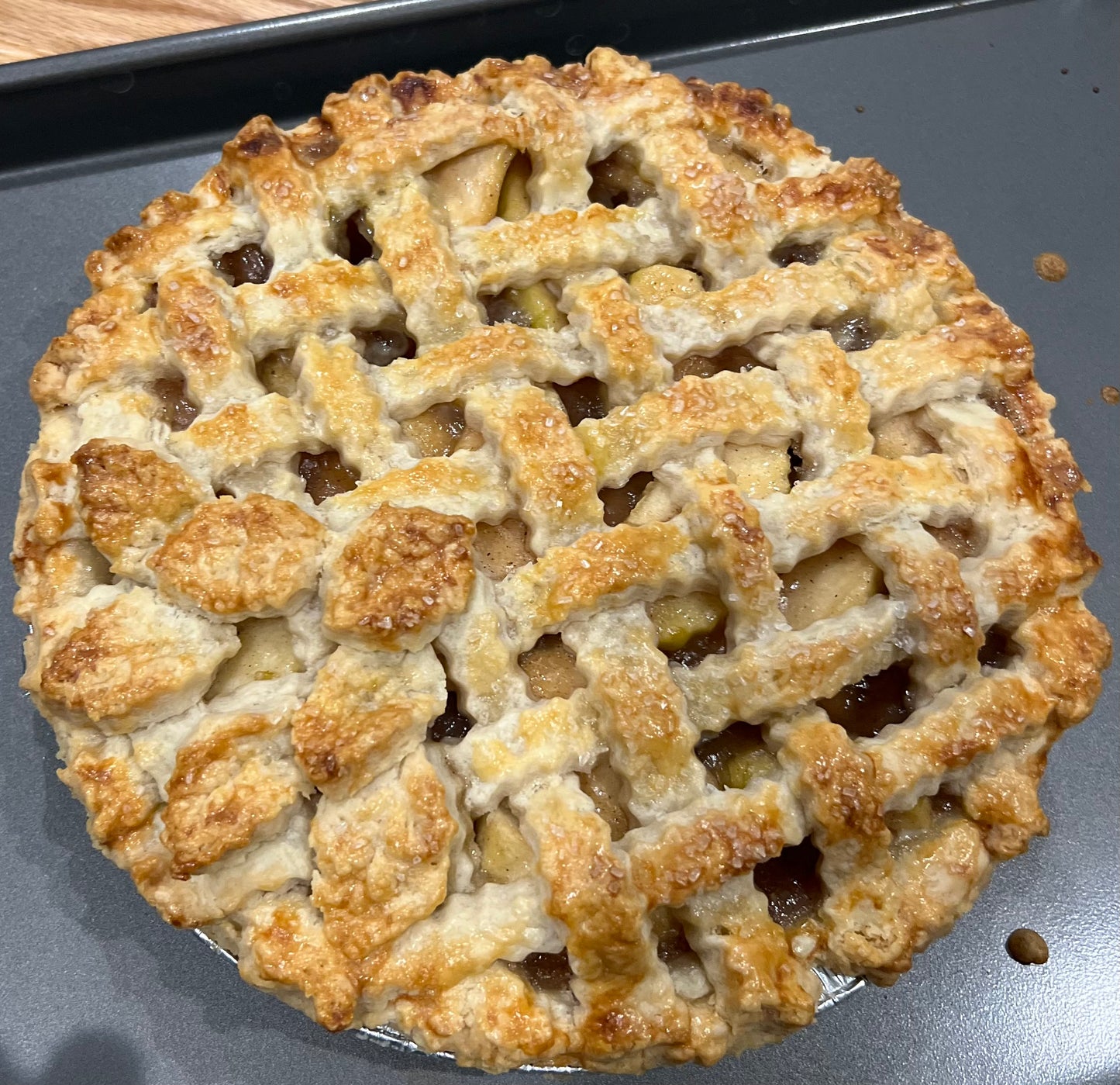 Apple Pie - Crust on top