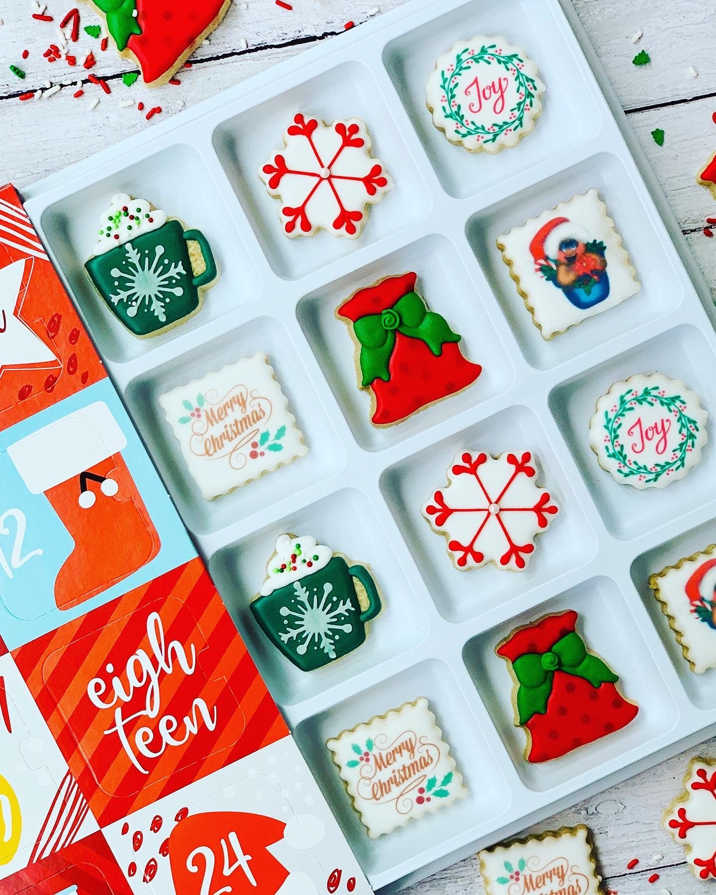 Christmas Cookie Advent Calendar
