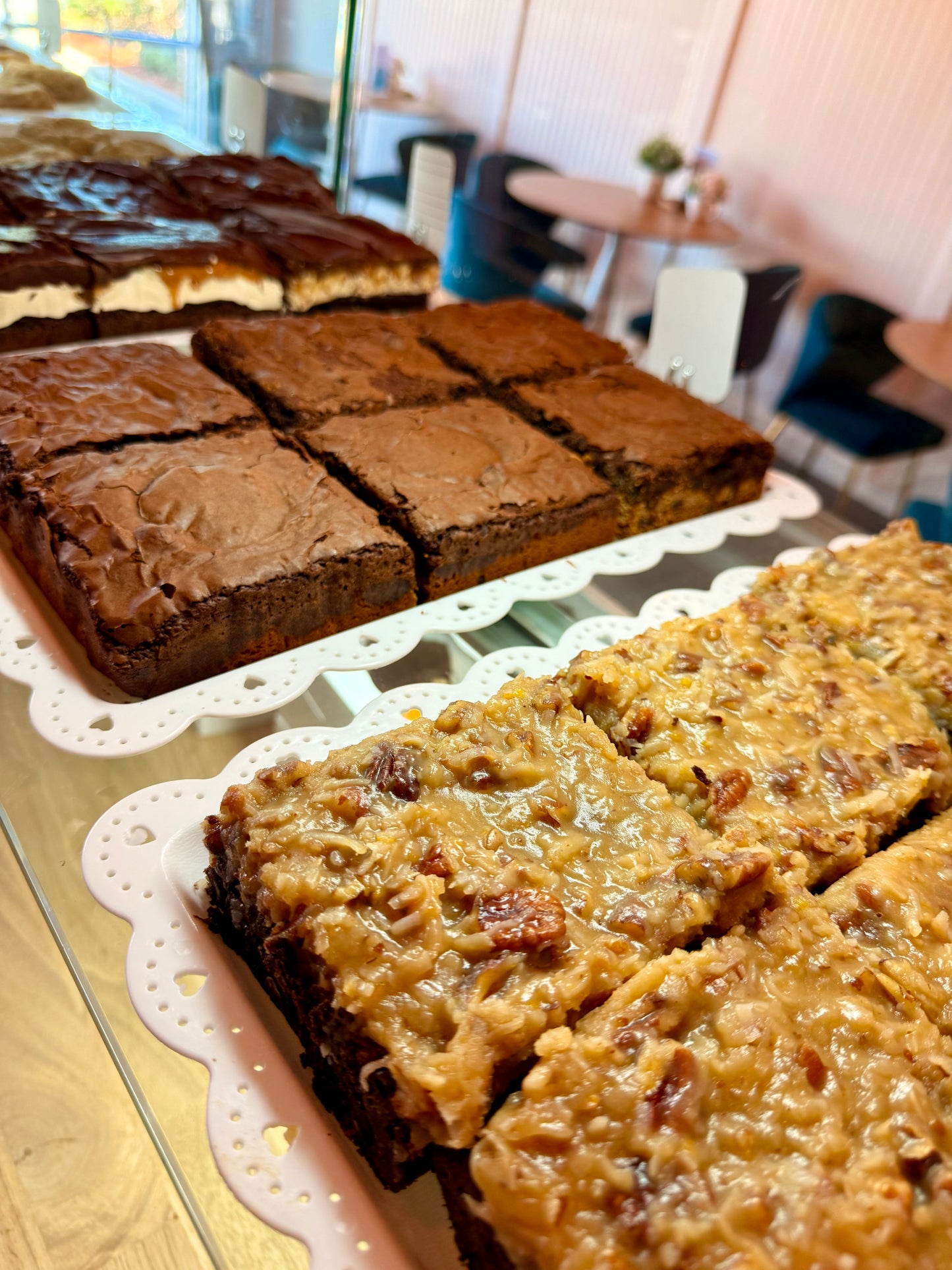 German Chocolate Brownies
