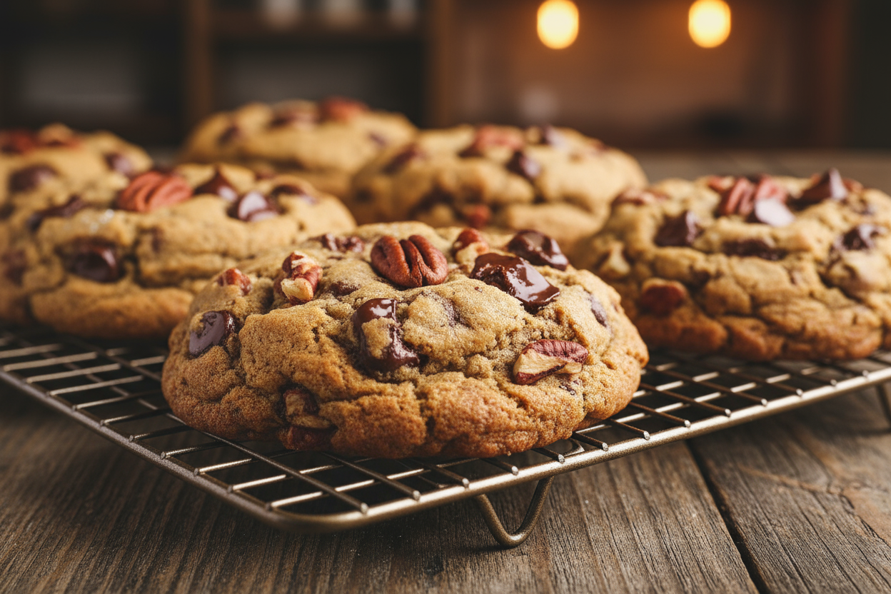 GIANT 1/4 Pound Chocolate Chip Pecan Cookies