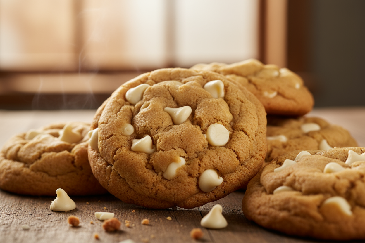 GIANT 1/4 Pound Pudding Cookies with white chocolate chips