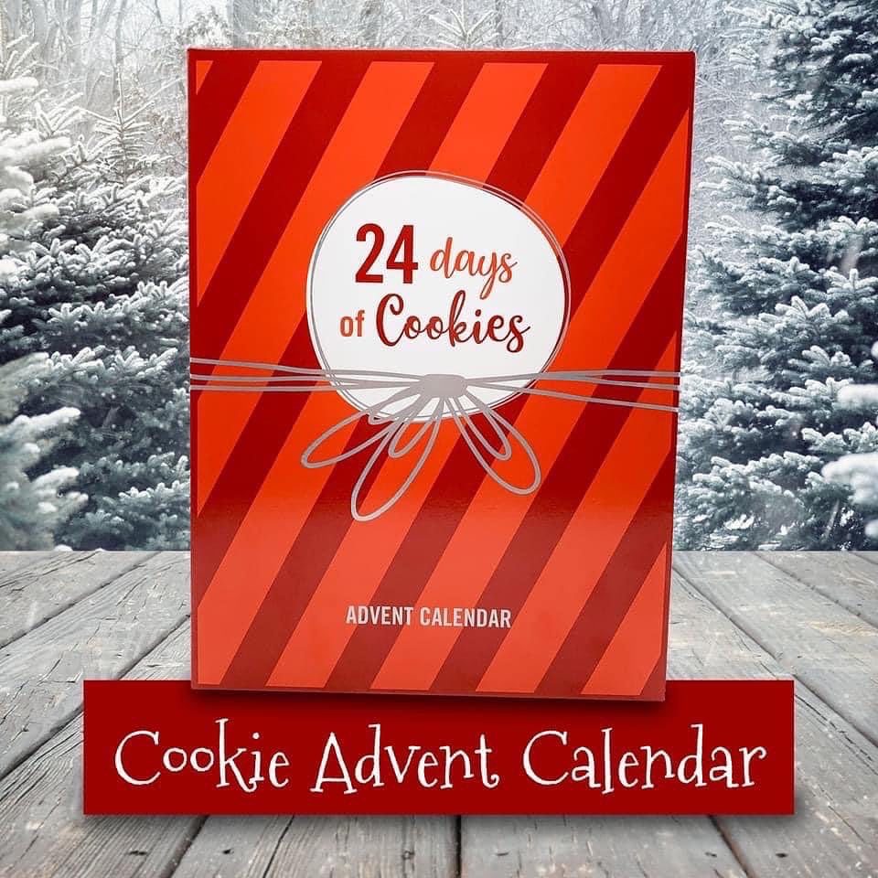 Paint Your Own Christmas Cookie Advent Calendar