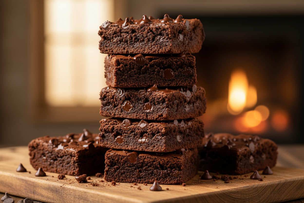 chocolate chip brownies